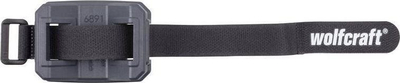 Mbajtës për zorrë fshese me korrent Wolfcraft, për tavolina Master, diametër 30-60 mm, i zi