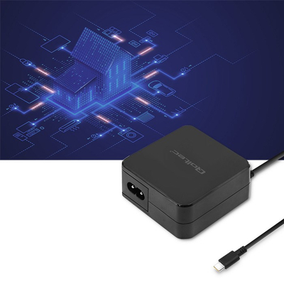 Karikues Qoltec 51027, 65W, USB Type C PD, i bardhë