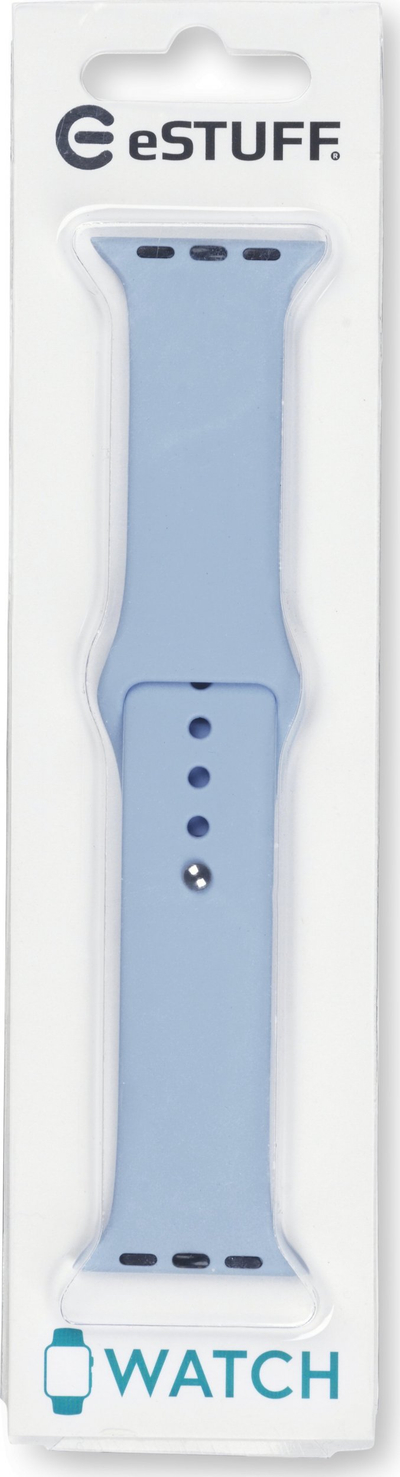 Rrip ore Apple eSTUFF ES660107, silikon, për Apple Watch, blu