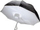 Softbox çadër Walimex Umbrella Reflector, 72cm, për studio, e bardhë e zezë