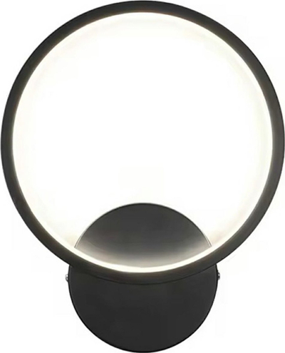 Llambë muri LED Applik ZD132, 12W, dritë neutrale, e zezë