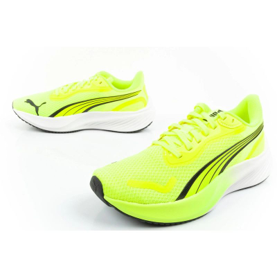 Патики за трчање Puma Pounce Li, за мажи, PUMALITE, жолти со црни