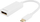 Adapter video DELTACO USBC-DP1, USB-C me DisplayPort, 4K 60Hz, i bardhë