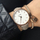 Orë dore Cluse Minuit Rose Gold White/Grey