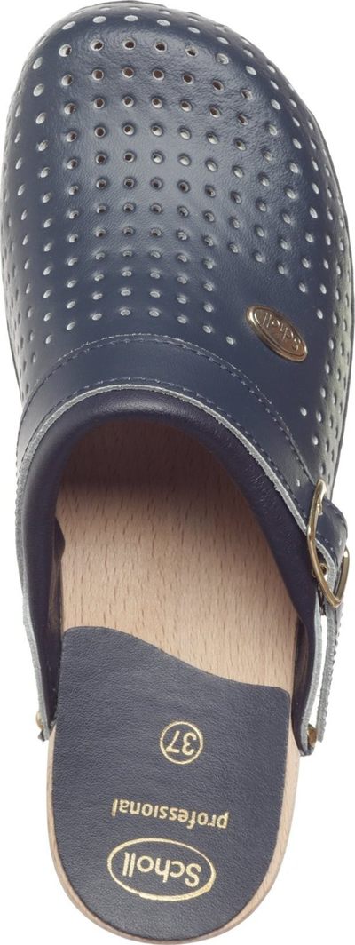 Sabot Dr. Scholl Supercomfort, profesional, nr 38, blu marin