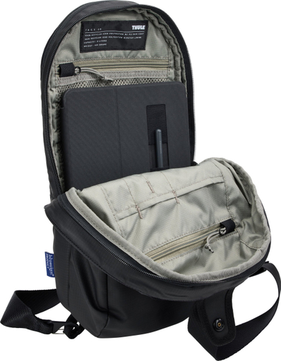 Çantë crossbody Thule Tact TACTSL08, 8L, me xhep për tablet 7", e zezë