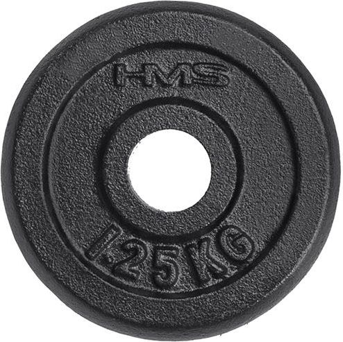 Peshë për fitnes HMS TC01, 1.25kg, e zezë