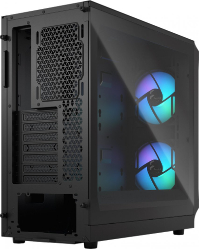 Kasë Fractal Design Focus 2 RGB, e zezë, Midi Tower
