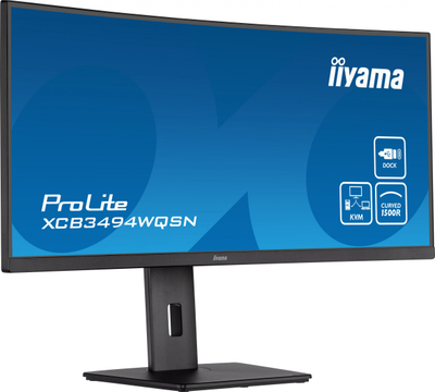 Monitor i harkum Iiyama ProLite XCB3494WQSN-B5, 34\", UltraWide QHD, i zi