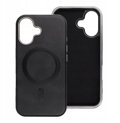 Kapak telefoni OEM Gentleman Mag Cover për iPhone 15 Pro Max, i pajtueshëm me MagSafe, i zi