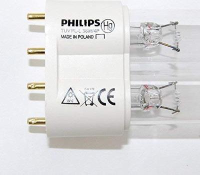 Llampë UV Philips TUV PL-L 36Q/4P, 36W, 2G11, 16", germicidale