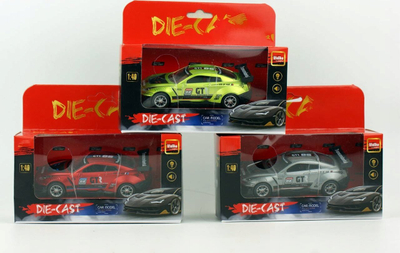 Makina lodër metalike Die Cast, 1:40, LED dhe tinguj, shumëngjyrëshe