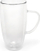 Сет чаши за латe макијато Бредемајер 165015, 400 ml, стакло со двојни ѕидови, транспарентно