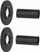 Set maskues për radiator Invena Black Concealing, rozeta çelik inox, i zi