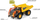 Lodër kamion Majorette Volvo R45D Grand Dump Truck, 20cm, 1:45, e verdhë
