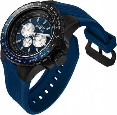 Orë për meshkuj Invicta Aviator Quartz 33037, e kaltër