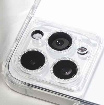 Mbrojtës xhami për lente Case Mate Twinkle, për iPhone 14 Pro / 14 Pro Max, transparent me shkëlqim