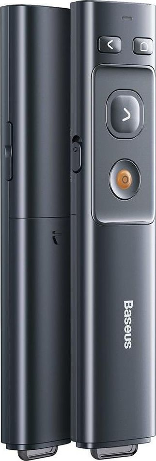 Telekomandë prezantimi Baseus Pilot ACFYB-B0G, lazer i kuq, lidhje USB USB-C, e zezë