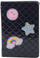 Fletore me vija Glitter Patches, format B6, 80 fletë, e zezë