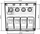 Panel çelësash TurboWorks Switches, 12/24V, IP68, 4 çelësa ON OFF