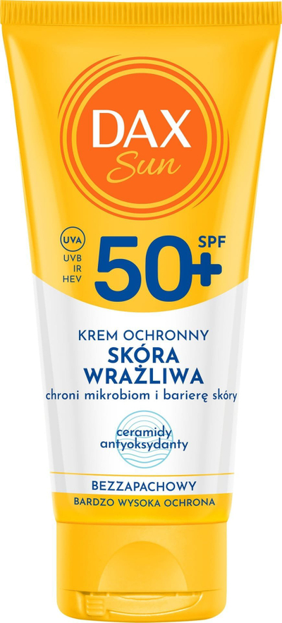 Krem dielli Dax Sun Protective, SPF 50+, për lëkurë të ndjeshme, 50ml