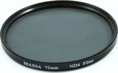 Filtër gri neutral MASSA ND4, diametër 49mm, i zi