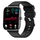 Smartwatch Giewont GW230-2, Bluetooth Call, ekran katror me ngjyra, i zi