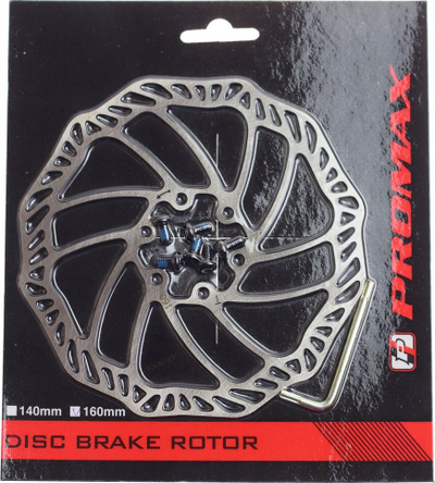 Disk frene Clarks CD-08, 160mm, IS Mount, argjendtë e zi