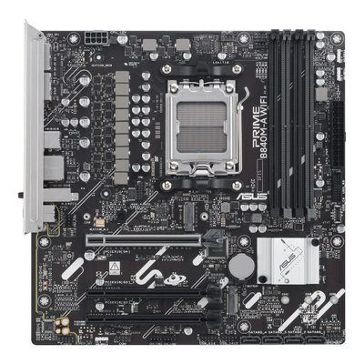 Pllakë amë ASUS PRIME B840M A WIFI, Socket AM5, DDR5, e zezë