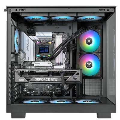 Ftohës uji për procesor Thermaltake LA240 S ARGB, 240mm, All in One, i zi