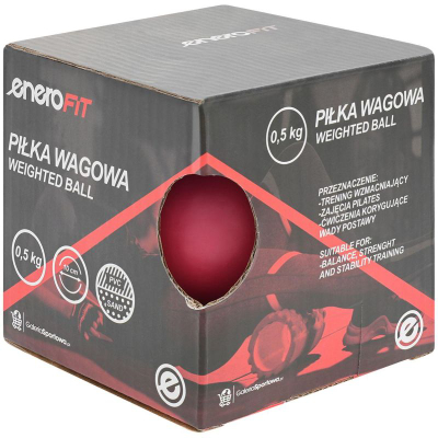 Top fitnesi EneroFit me peshë, 0.5 kg, 10 cm, rozë