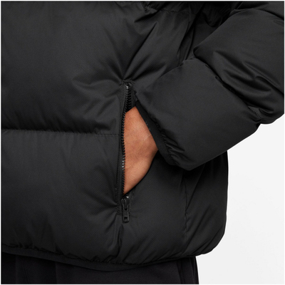 Xhaketë dimri Nike Down Jacket, për meshkuj, me pupla, e zezë