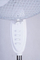 Ventilator në këmbë Orkan Rlum Lux, 43 cm, lartësi gjer në 122 cm, i bardhë