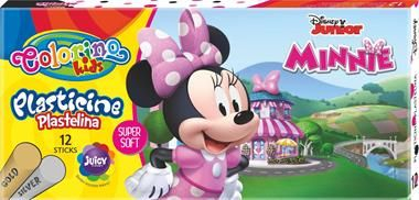 Plastelinë Patio Colorino Kids Minnie, 12 ngjyra