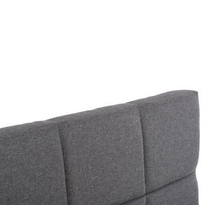 Shtrat dopio Aelia 166×204×129 cm (HM684), gri