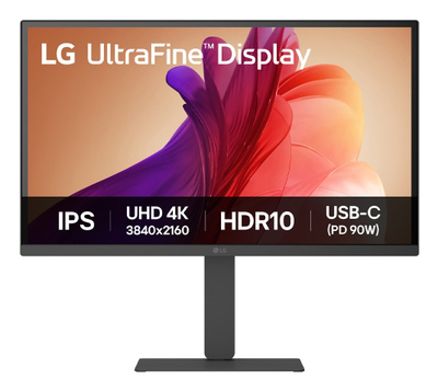 Monitor LG 32U730A-W, 27", 4K UHD IPS, USB-C, i bardhë
