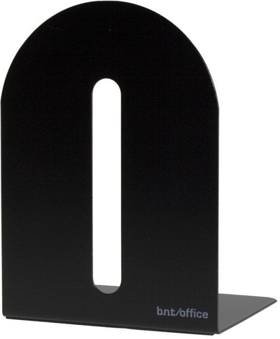 Mbajtës librash Stickn B.N.T 741510, metal, 200 mm, i zi