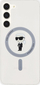 Kepcë telefoni Karl Lagerfeld për Samsung Galaxy S23 Plus, hardcase transparent, kompatibile MagSafe, transparente