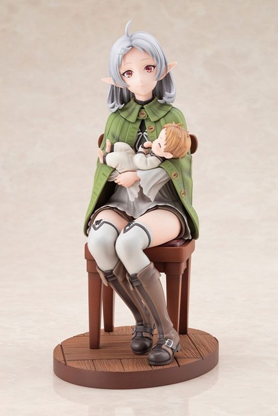 Figurë anime Kotobukiya Sylphiette Greyrat & Lucy Greyrat 1/7, Mushoku Tensei Jobless Reincarnation III, rreth 20.5 cm, shumëngjyrëshe