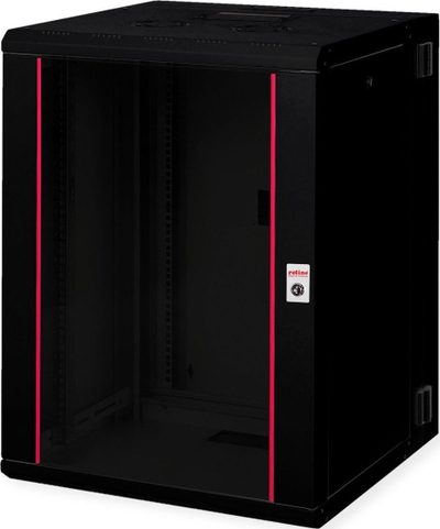 Kabinet rrjeti ROLINE Wall Cabinet Pro 16U, 19", murale, i zi