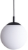 Llambadar varës TK Lighting Maxi, Ø30cm, 1 llambë, i zi e bardhë