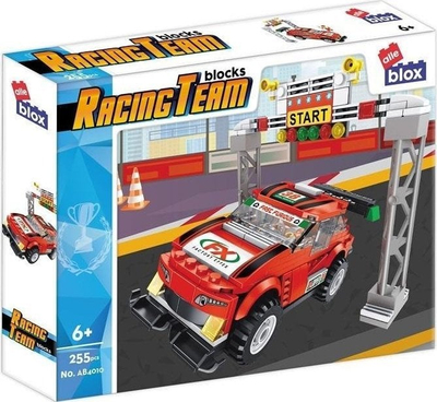Lojëra ndërtimi Alleblox Speed, 255 copa, set tullash ndërtimi, shumëngjyrëshe