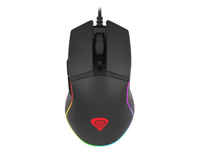 Гејминг глушец Genesis Krypton 220, 6400 DPI, RGB, црн