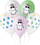 Balona Godan Premium Unicorn GS120/WJR, për helium, set 5 copë, shumëngjyrëshe