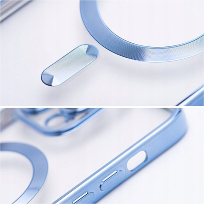 Kapak telefoni OEM Electro Case, me MagSafe, për iPhone 16, blu
