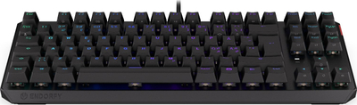 Tastierë mekanike Endorfy Thock TKL, Kailh Red, RGB, e zezë