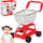 Karrocë loje për fëmijë Shopping Cart Ride-on, plastike, 47cm, shumëngjyrëshe