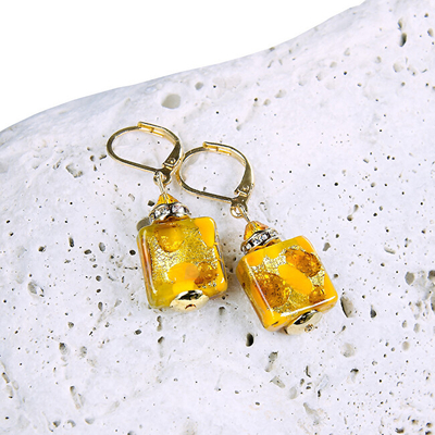 Vathë për femra Lampglas Amber Dream sLG0294, të verdhë