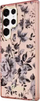 Mbrojtëse telefoni Guess Flower për Samsung Galaxy S23 Ultra, TPU, rozë me lule