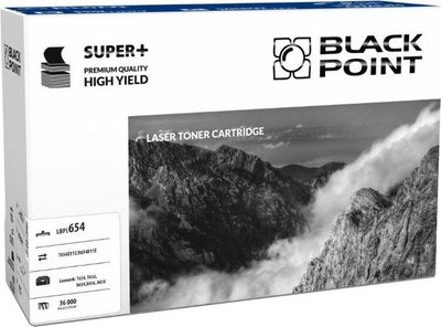 Ngjyrë Black Point LBPL654, e zezë